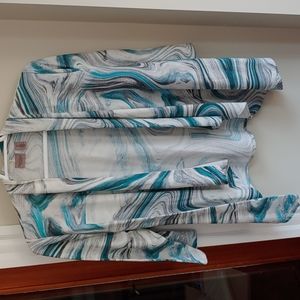 Chico's 3 quarter sleeve cardigan sweater size 2 12 14